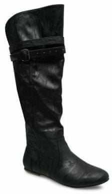 GOLDDIGGA - Hi Buck Boots Ladies – Black - 8