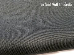 Mirtex Tkanina OXFORD 200/940 tmavě šedá 160cm zbytková metráž