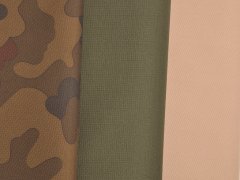 Mirtex Tkanina OXFORD 200/680 zelená KHAKI 160cm / , 1 běžný metr