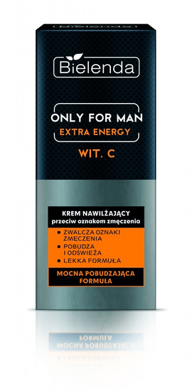 Bielenda Only For Man Extra Energy hydratační krém proti známkám únavy 50ml