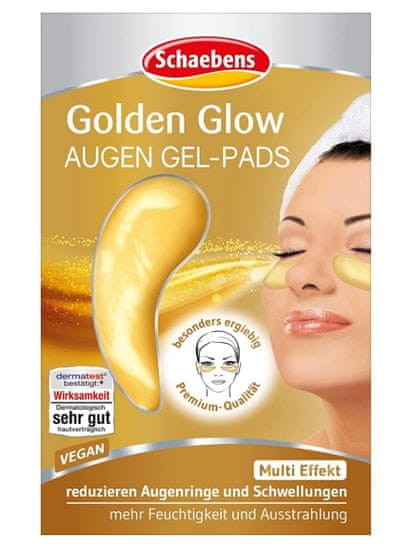 Schaebens Schaebens, Golden Glow, Náplasti na oči, 2 kusy