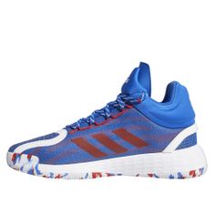 Adidas Boty basketbalové modré 44 2/3 EU D Rose 11