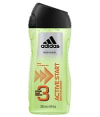 Adidas Adidas, Active Start, Sprchový gel, 250 ml