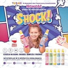 Tuban SHOCK senzorická pěna - Gel 200ml VANILKA