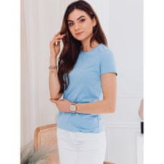 Edoti Dámské tričko jednobarevné PEONY světle modré MDN17405 XL