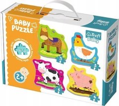 Trefl Baby Classic Puzzle Zvířátka na venkově