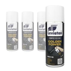 Leviatan STLAČENÝ VZDUCH GOLDEN POWER 400ml SET 4ks