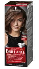 Schwarzkopf Schwarzkopf, Brilliance. Barva na vlasy, tmavě hnědá T880, 60ml