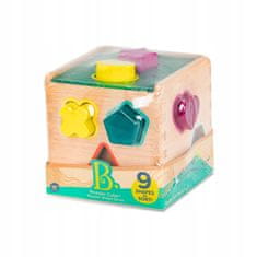 B.toys Wonder Cube - dřevěná třídička kostek