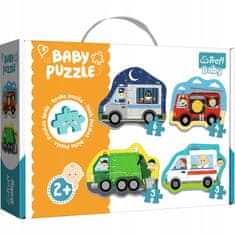 Trefl Puzzle Baby Classic Speciální vozidla 2+