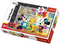 Trefl Puzzle 30el Minnie Mouse Mickey Cake Birth