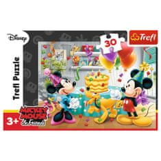 Trefl Puzzle 30el Minnie Mouse Mickey Cake Birth