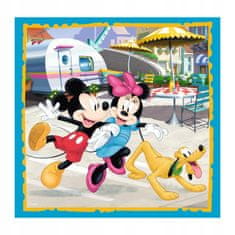 Trefl Puzzle 3v1 Mickey Mouse s přáteli