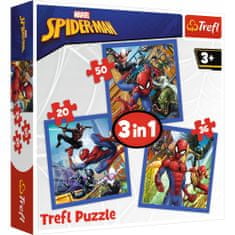 Trefl Puzzle 3v1 Spiderman Spider Force