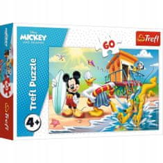 Trefl Puzzle 60 dílků Mikiho zajímavý den