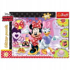 Trefl Puzzle Glitter Mickey Minnie Mouse 100ks