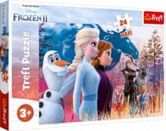 Trefl Puzzle MAXI Frozen Magical Expedition 24 ks.