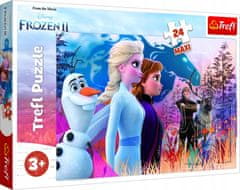 Trefl Puzzle MAXI Frozen Magical Expedition 24 ks.