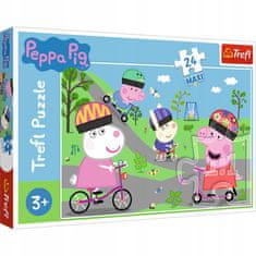 Trefl Puzzle MAXI Peppa Pig Active day 24 ks