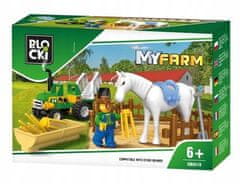 Blocki MyFarm - Malotraktor 43 prvků