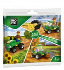 Blocki MyFarm Blocks Sachet Traktor na slámu