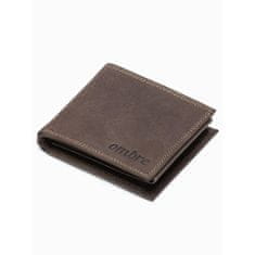 OMBRE Pánská kožená peněženka LIMA hnědá MDN10482 Univerzální
