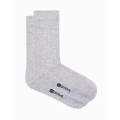 OMBRE Pánské ponožky RICKENA šedé 3-pack MDN20879 Univerzální