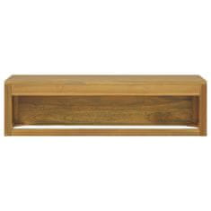 Vidaxl Nástěnná koupelnová skříňka 110 x 45 x 30 cm masivní teak