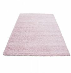 eoshop Kusový koberec Life shaggy 1500 pink (Varianta: Kulatý 80 cm průměr-SLEVA 1 KUS)