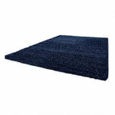 eoshop Kusový koberec Life Shaggy 1500 navy (Varianta: Kulatý průměr 80 cm)