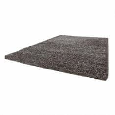 eoshop Kusový koberec Life Shaggy 1500 taupe (Varianta: Kulatý průměr 80 cm)