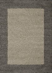 eoshop Kusový koberec Life Shaggy 1503 taupe (Varianta: 100 x 200 cm)