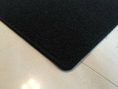 eoshop Kusový černý koberec Eton (Varianta: 50 x 80 cm)