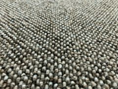 eoshop Kusový koberec Porto hnědý (Varianta: Kruh 67 cm)