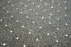 eoshop Kusový koberec Udinese antracit (Varianta: Kulatý 67 cm průměr)