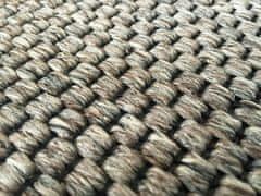 eoshop Kusový koberec Nature tmavě béžová (Varianta: 57 cm kulatý)