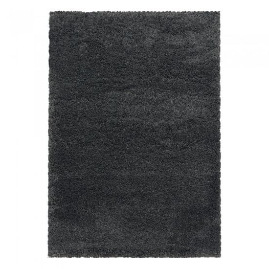 eoshop Kusový koberec Fluffy shaggy 3500 grey (Varianta: 80 x 250 cm)