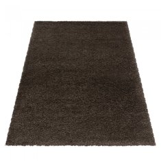 eoshop Kusový koberec Fluffy shaggy 3500 brown (Varianta: 60 x 110 cm)