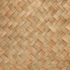 Atmosphera Přírodní koš na hračky s bambulemi 34 x 34 cm