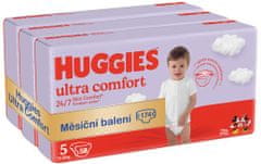 Huggies měsíční balení Ultra Comfort Mega 5, 174 ks