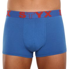 Styx Pánské boxerky sportovní guma modré (G967) - velikost XL