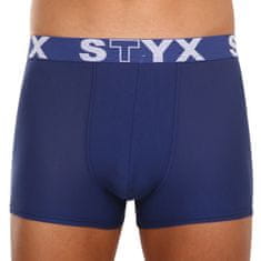 Styx Pánské boxerky sportovní guma tmavě modré (G968) - velikost XL
