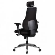 Bruxxi Kancelářská židle Lener, 149 cm, černá