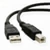 USB kabel USB B - USB 2.0 A M/ M, 5 m (CC62050)
