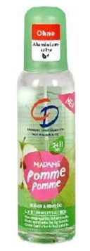 CD CD, Madame Pomme, Deodorant, zelené jablko, 75ml