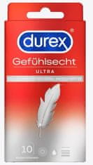 Durex Durex, Gefuhlsecht Ultra, kondomy, 10 kusů