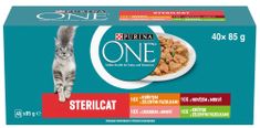 STERILCAT lahodný výběr ve šťávě 40x85 g