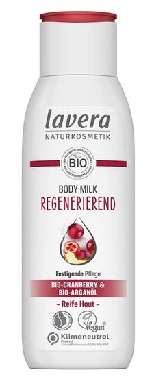 Lavera Lavera, Regenerační tělové mléko, 200 ml