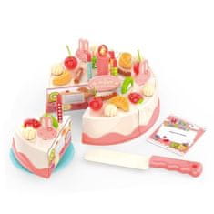 WOOPIE WOOPIE Narozeninový dort na krájení svíček Ovocný 40 ks.