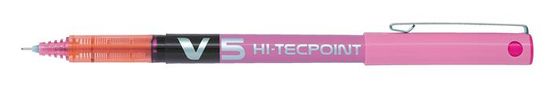 Pilot Roller s tekutým inkoustem "Hi-Tecpoint V5", růžová, 0,3 mm, BX-V5-P